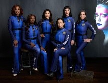 Katy Perry estuvo un momento en el espacio, por ello múltiples memes hicieron tendencia su nombre en redes sociales. EFE/ @blueorigin