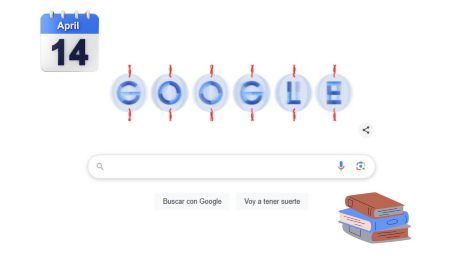 El doodle es una herramienta didáctica para mostrar una de las teorías más fascinantes de la física moderna. Google/ Canva