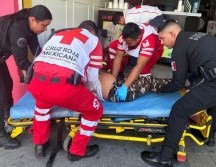 La Secretaría de Seguridad Jalisco destacó la rápida acción de los elementos que permitió salvaguardar la integridad de la mujer y su bebé. CORTESÍA.