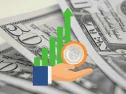 El peso mexicanofue influenciado por un debilitamiento del dólar estadounidense y una relajación temporal en los aranceles. CANVA