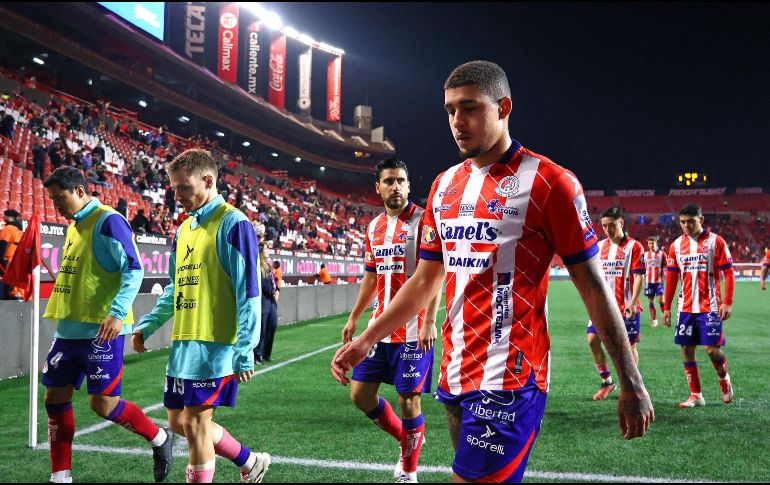 Final del juego de la Jornada 15 del torneo Clausura 2025 entre los Xolos y el San Luis, donde el Atlético pierde (2-1). IMAGO7 / D. VEGA