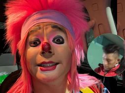 A raíz de estas coincidencias, comenzó a difundirse ampliamente la fotografía del presunto asaltante, quien habría sido el mismo que contrató (y luego intentó pagar menos) al payaso “Talachitas”. ESPECIAL/REDES SOCIALES