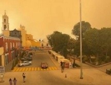 El fenómeno fue consignado en redes sociales. ESPECIAL