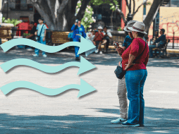 Se espera baja probabilidad de lluvia y ambiente vespertino caluroso a muy caluroso en la mayor parte de la República Mexicana. EL INFORMADOR / A. Navarro