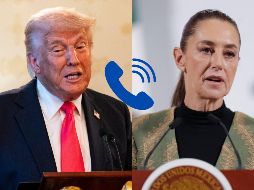 La llamada entre Sheinbaum y Trump ocurrió este miércoles. EFE / A. DRAGO / I. ESQUIVEL