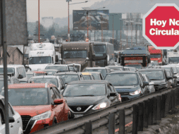 El horario del Hoy No Circula es de las 5:00 de la mañana hasta las 10:00 de la noche y aplica en la Ciudad de México y el Estado de México. ESPECIAL/ SUN/ ARCHIVO