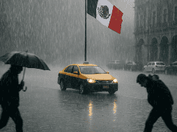 Este fenómeno podría provocar un incremento significativo de las lluvias en la zona centro-oriental del país. ESPECIAL/DALL-E