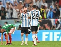 Messi ha anotado cuatro goles contra México, el último de ellos en el juego de Qatar 2022. AFP/G. Kirk