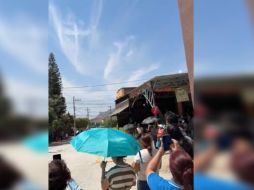 Las imágenes se volvieron virales en redes sociales. FACEBOOK/Reportescarretera134