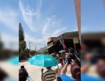 Las imágenes se volvieron virales en redes sociales. FACEBOOK/Reportescarretera134