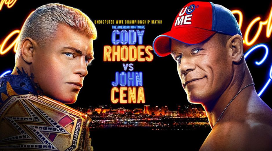 Cody Rhodes vs John Cena, el plato fuerte de las dos noches de Wrestlemania. X/WWE
