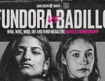 Marilyn Badillo puede convertirse en la primera mexicana campeona indiscutida en el boxeo. X/GoldenBoyBoxing