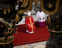 El papa Francisco vive la Semana Santa en plena convalecencia por los problemas respiratorios que le tuvieron en el hospital durante 38 días. EFE / ARCHIVO
