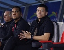 Gonzalo Pineda cree que el equipo cumplió a la ofensiva, pero que le hace falta mejorar la defensa. IMAGO7/J. Cubeyro