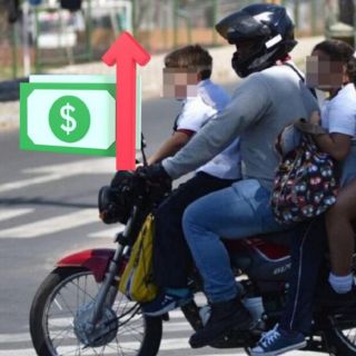 Esta es la multa por llevar pasajeros de más en una moto