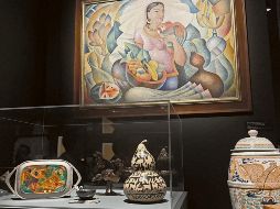 En la imagen se ve el cuadro “El perico” (1934-1940), el cual fue creado bajo la técnica de óleo sobre tela. Es de la autoría de Jorge González Camarena y forma parte de la colección del Museo Nacional de Arte. EL UNIVERSAL