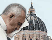 El Papa Francisco será expuesto como los papas anteriores frente el baldaquino de San Pedro. EFE / G Lami / ARCHIVO