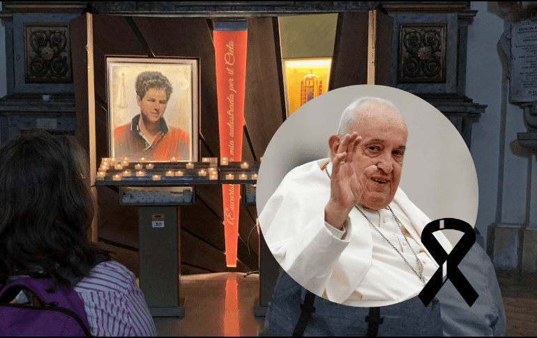 Acutis, el primer 'santo milenial', falleció en 2006 con 15 años y fue declarado beato por Francisco en 2022. AP/A. MEDICHINI EFE/C. CABREJAS