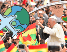 El Papa Francisco realizó 47 viajes fuera de Italia y visitó un total de 66 países. EFE/ J. Abrego