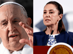 La Presidenta indicó que se analizará si algún funcionario mexicano asistirá a los funerales del Papa. EFE/M. GUZMÁN