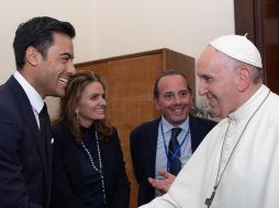 El Papa Francisco también tuvo acercamientos con artistas nacionales e internacionales. INSTAGRAM/@carlosrivera