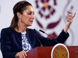 Las declaraciones de Sheinbaum reflejan la creciente presión de Washington sobre la seguridad en México. EFE/ M. Guzmán