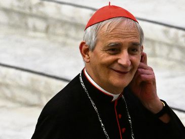 Matteo Maria Zuppi, Presidente de la Conferencia Episcopal de Italia. AFP
