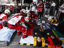 Se realizan al menos dos Simulacros Nacionales al año. EFE / ARCHIVO