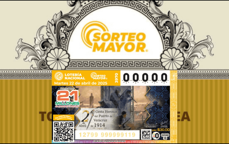 Recuerda que cada billete cuenta con un número único y una serie, lo que facilita la identificación de los ganadores. FACEBOOK / LOTERÍA NACIONAL