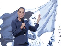 En su conferencia matutina, la Mandataria destacó que su gobierno fomenta la lectura. EFE/M. GUZMÁN