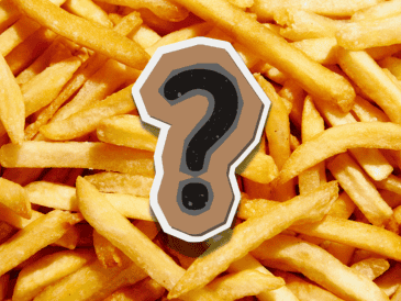 Recuerda que puedes comer las papa fritas, pero con moderación. ESPECIAL