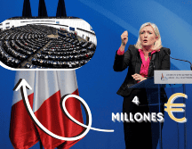 PE reclama a Marine Le Pen y otros que reembolsen fondos que desviaron de la Eurocámara. ARCHIVO/REUTERS/S. Mahe/EFE/P. Seeger/CANVA.