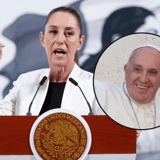 Sheinbaum responde a críticas por no ir a funeral del Papa Francisco