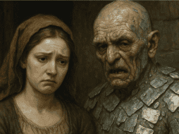 El resultado se plasma en imágenes con estética pictórica clásica, generadas a través de plataformas de IA, y acompañadas de descripciones que completan el chiste. ESPECIAL.