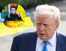 Donald Trump descartó que Ucrania vaya a ser parte de la OTAN. EFE / EPA /JIM LO SCALZO