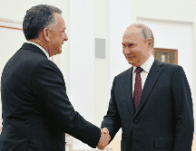 El presidente de Rusia, Vladímir Putin, con el emisario de Estados Unidos, Steve Witkoff. EFE / K. Kormilistsyna, Sputnik