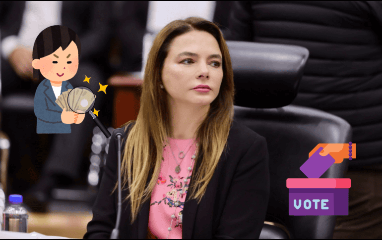 La consejera Carla Humphrey, explica el modelo que tendrá a los candidatos al Poder Judicial vigilados. ESPECIAL / X / @C_Humphrey_J