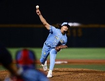 Dereck Rodríguez, abridor de Charros, fue castigado con siete imparables y seis carreras en apenas tres entradas de labor. CORTESÍA/Charros de Jalisco