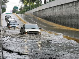 Túnel en avenida Vallarta y avenida Rafael Sanzio, uno de los puntos de alto riesgo. EL INFORMADOR/Archivo