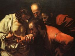 «Tú crees porque me has visto; dichosos los que creen sin haber visto». WIKIPEDIA/«La incredulidad de santo Tomás», de Caravaggio