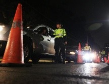 El saldo fue de 180 hombres y 26 mujeres detenidas por exceder los límites permitidos de alcohol en la sangre. CORTESÍA