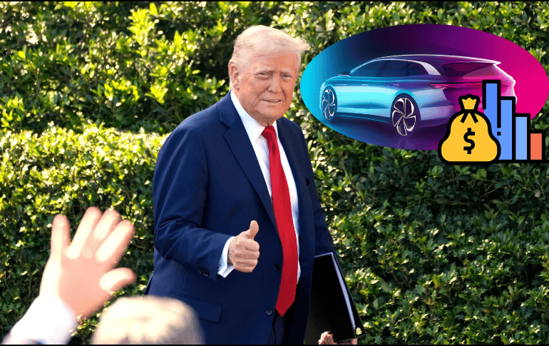 El presidente Donald Trump planearía reducir los aranceles generales a los automóviles. AP / ARCHIVO