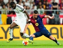 Antonio Rüdiger tuvo que ser reemplazado en el agregado de la derrota 3-2 ante el Barcelona en la final de la Copa del Rey el sábado pasado. AP / J. Bretón