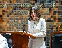 La legisladora destacó que se implementó un Congreso de puertas abiertas para la población. EL INFORMADOR / A. NAVARRO