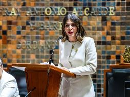 La legisladora destacó que se implementó un Congreso de puertas abiertas para la población. EL INFORMADOR / A. NAVARRO