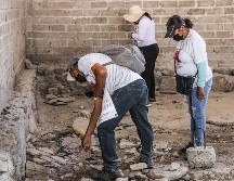 Guerreros Buscadores aseguró que en el Instituto Jalisciense de Ciencias Forenses hay pruebas, entre ellas, el aseguramiento y resguardo de restos humanos que habrían sido calcinados y recuperados del rancho Izaguirre. EL INFORMADOR/ A. Navarro.