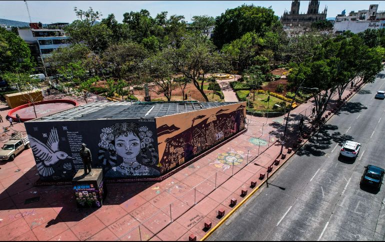 Comerciantes del “Parque Rojo” y autoridades municipales sostienen mesas de diálogo tras el cierre del espacio para su remodelación. EL INFORMADOR/A. Navarro