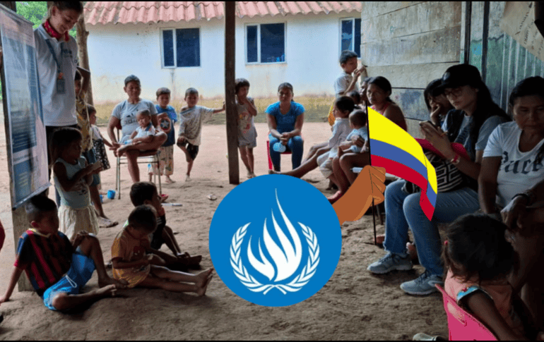 La ONU se pronuncia preocupada por los eventos de carácter bélico que han estado ocurriendo en Colombia. X / @ONUHumanRights