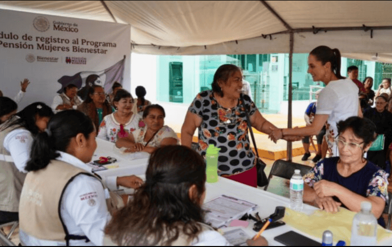 Actualmente, más de un millón de mujeres de 63 y 64 años ya reciben esta pensión. ESPECIAL/PROGRAMAS PARA EL BIENESTAR