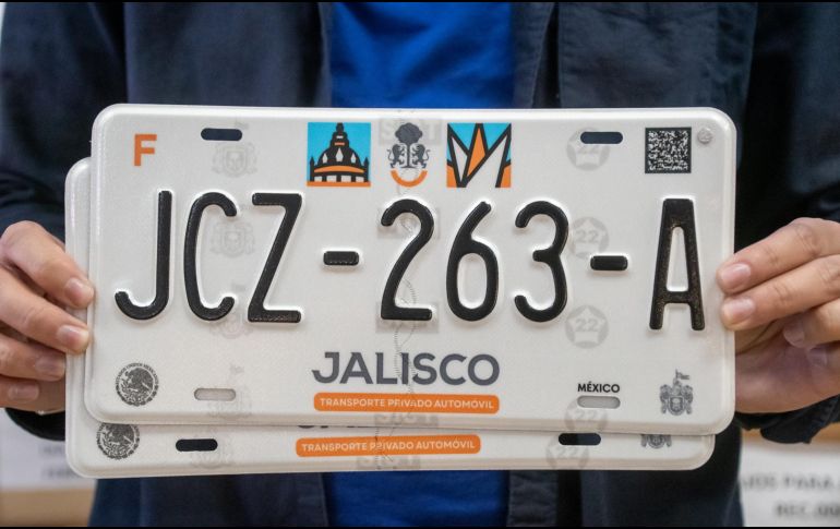 De acuerdo con las autoridades, los propietarios con placas de diseños 